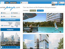 Tablet Screenshot of emlakproje.com